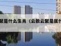 云散云聚是什么生肖（云散云聚是属什么生肖）