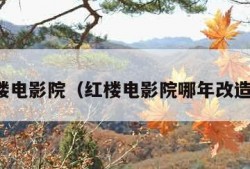 红楼电影院（红楼电影院哪年改造的）